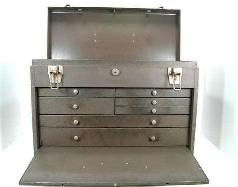 metal machinist tool box|machinist rolling tool box.